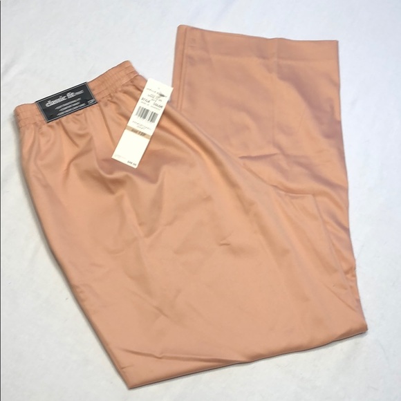 Alfred Dunner Pants - ALFRED DUNNER - NWT PEACH PANTS 12 p